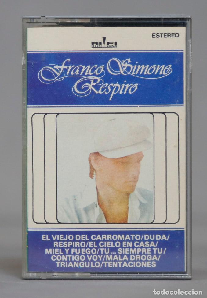 Casetes antiguos: CASSETTE. Franco Simone &ndash; Respiro - Foto 1