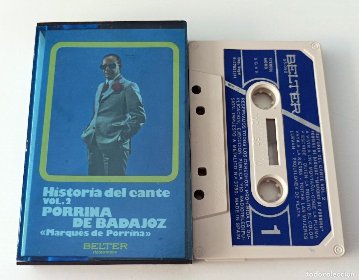 Casetes antiguos: CASSETTE PORRINA BADAJOZ - MARQUES DE PORRINA