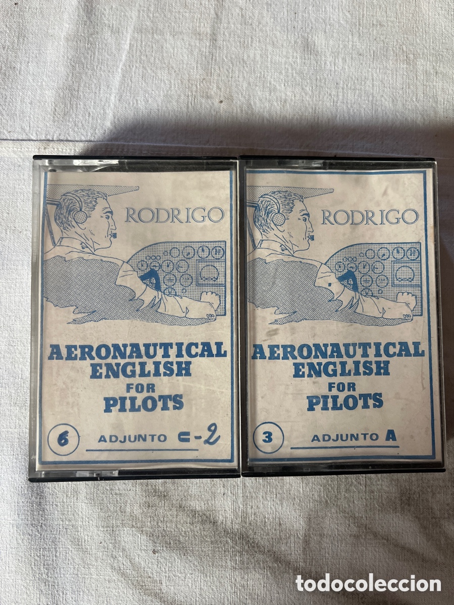 Casetes antiguos: Aeronautical English for Pilots. Casete numero. 3.
