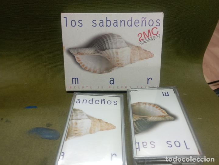 Casetes antiguos: LOS SABANDE&Ntilde;OS 2 CASETES - Foto 1