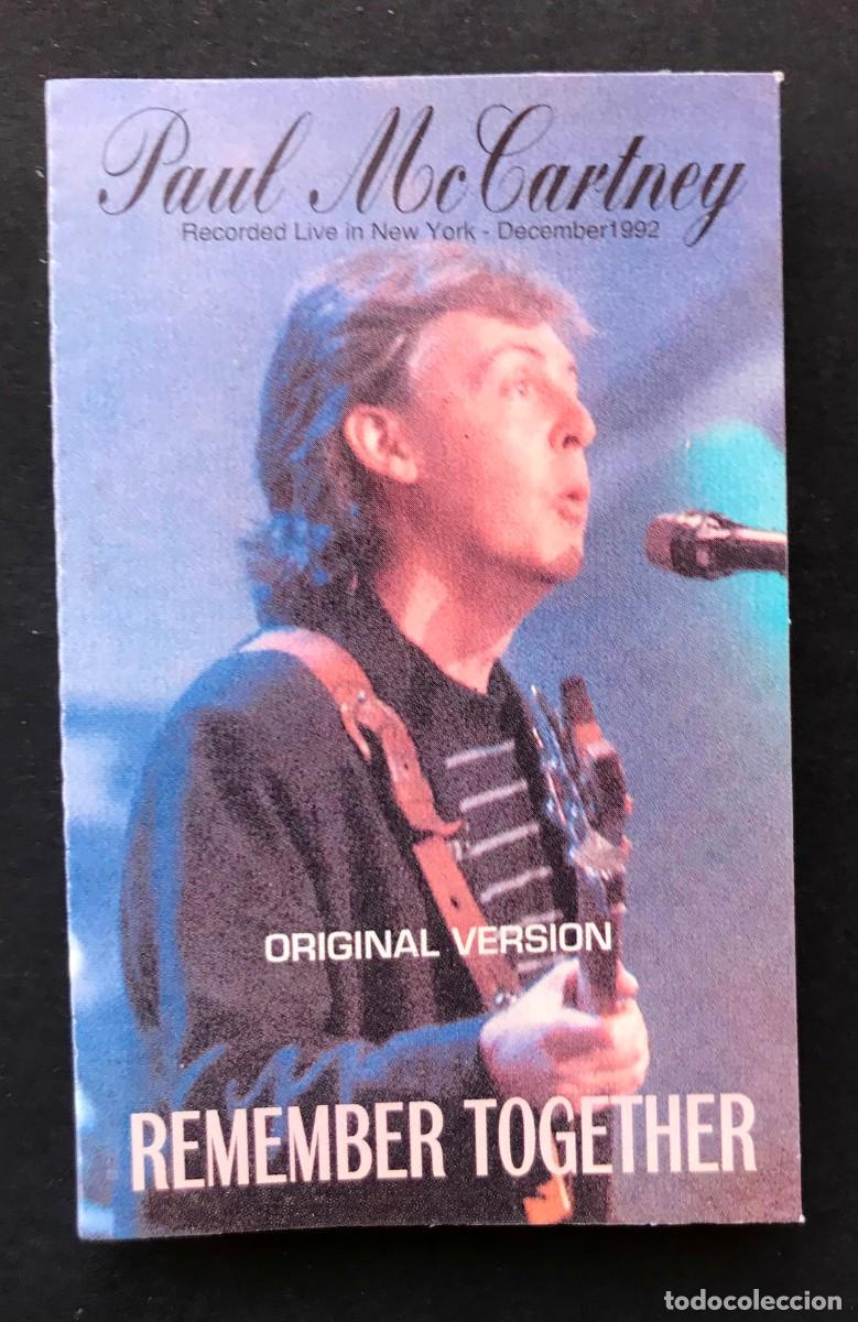Casetes antiguos: PAUL McCARTNEY -Remember Together - CINTA CASETE - Foto 1