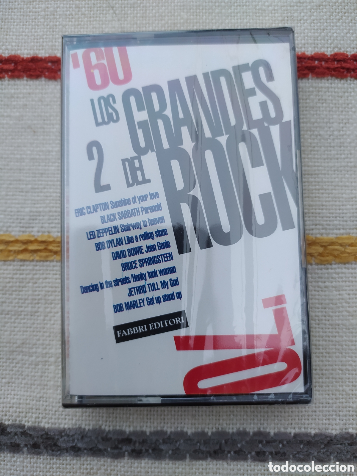 Casetes antiguos: Cassette Los Grandes del Rock - Foto 1