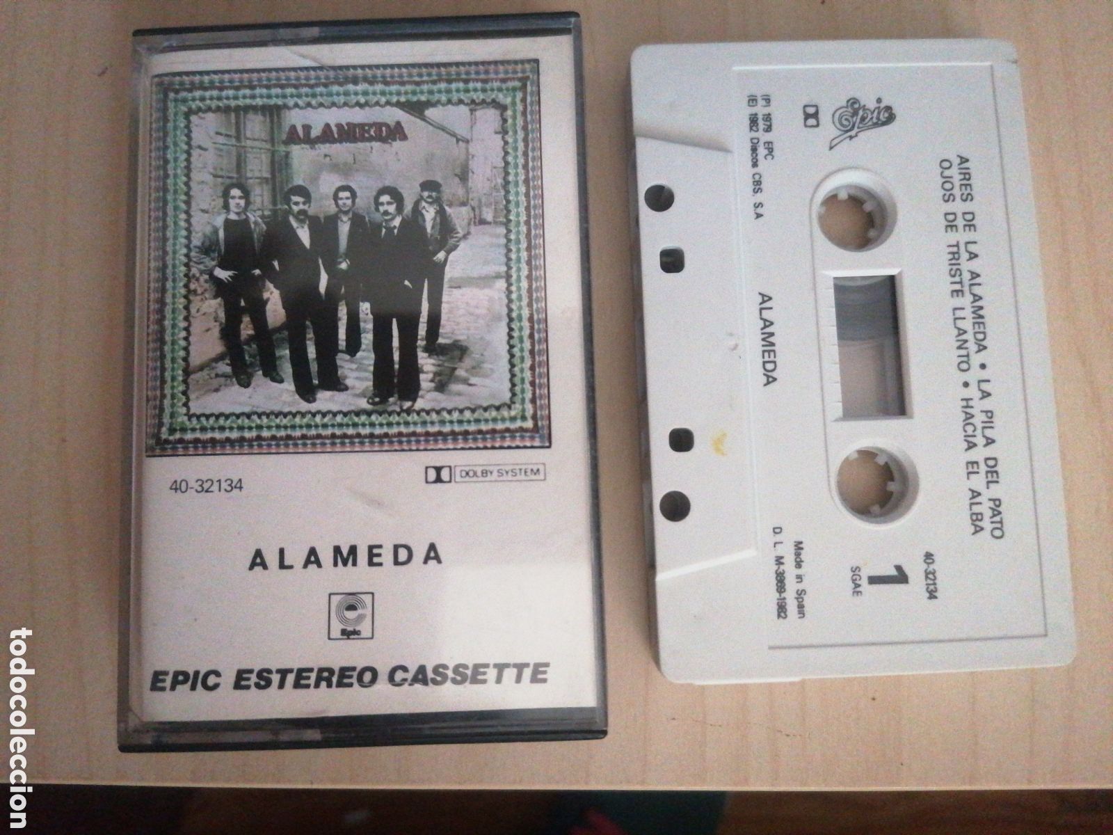 Casetes antiguos: Casete Alameda. 1982. - Foto 1