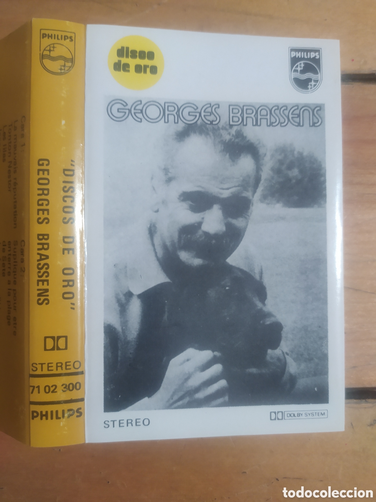 Casetes antiguos: Cass George Brassens - Foto 1