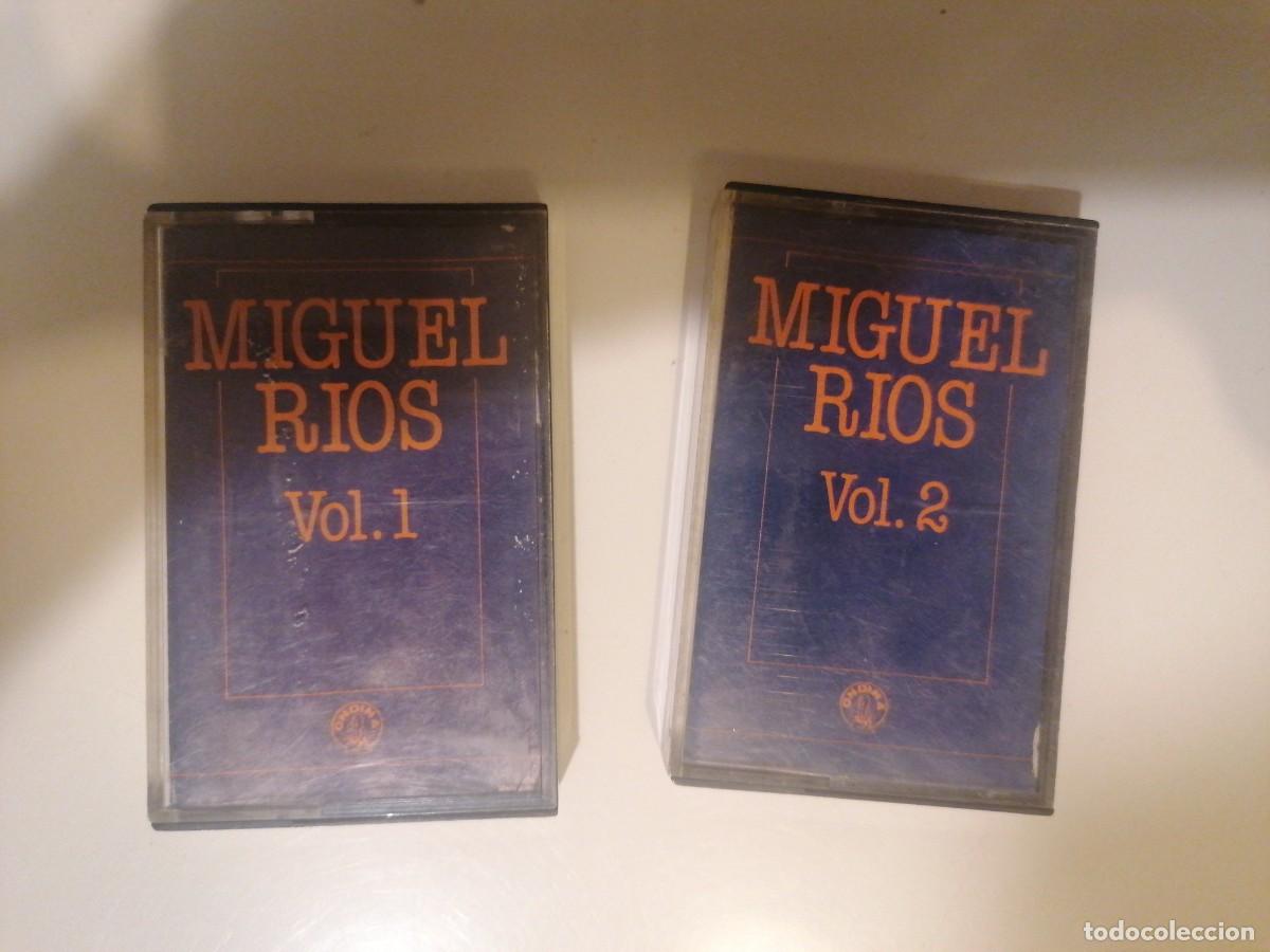 Casetes antiguos: Miguel R&iacute;os - volumen 1 y 2 - Foto 1