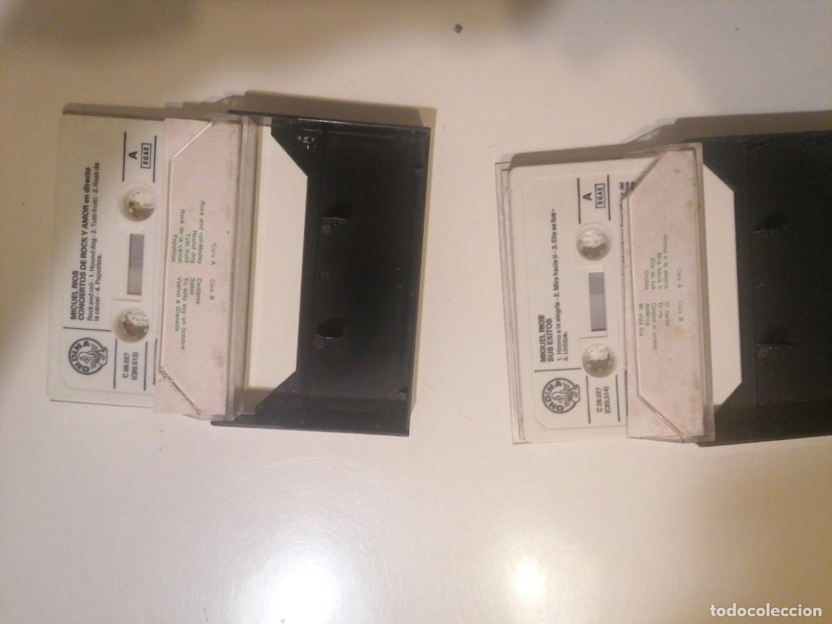Casetes antiguos: Miguel R&iacute;os - volumen 1 y 2 - Foto 2