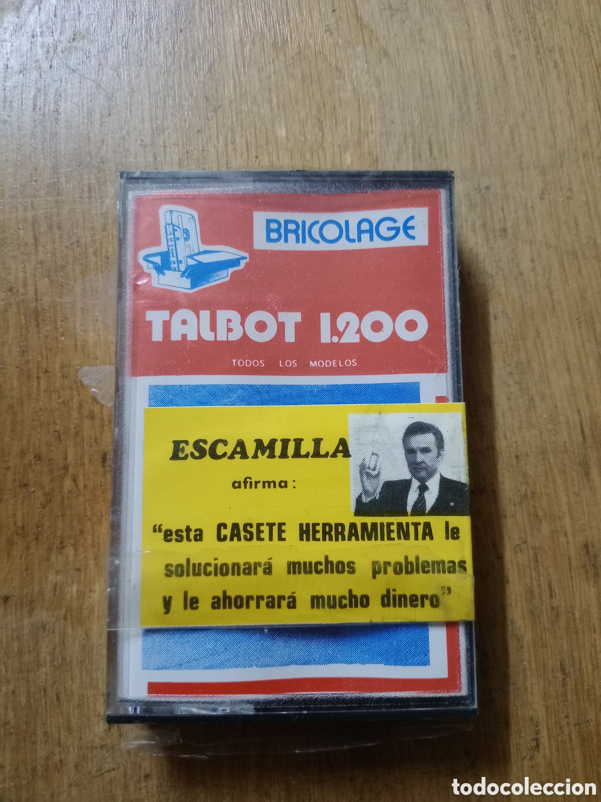 Casetes antiguos: TALBOT 1200 - CASETE BRICOLAGE - PRECINTADA - ESCAMILLA - COCHES - SIMCA