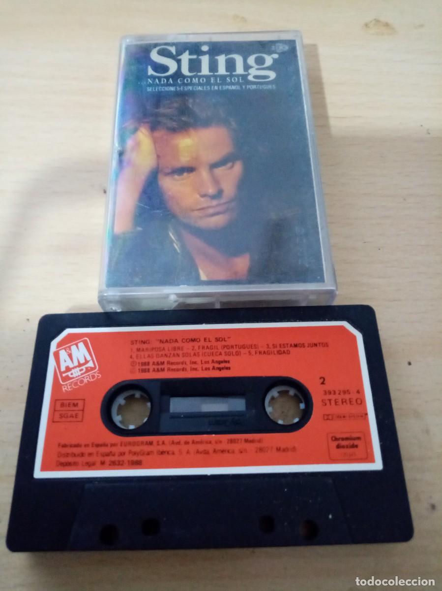 Casetes antiguos: STING. NADA COMO EL SOL. C18F - Foto 3