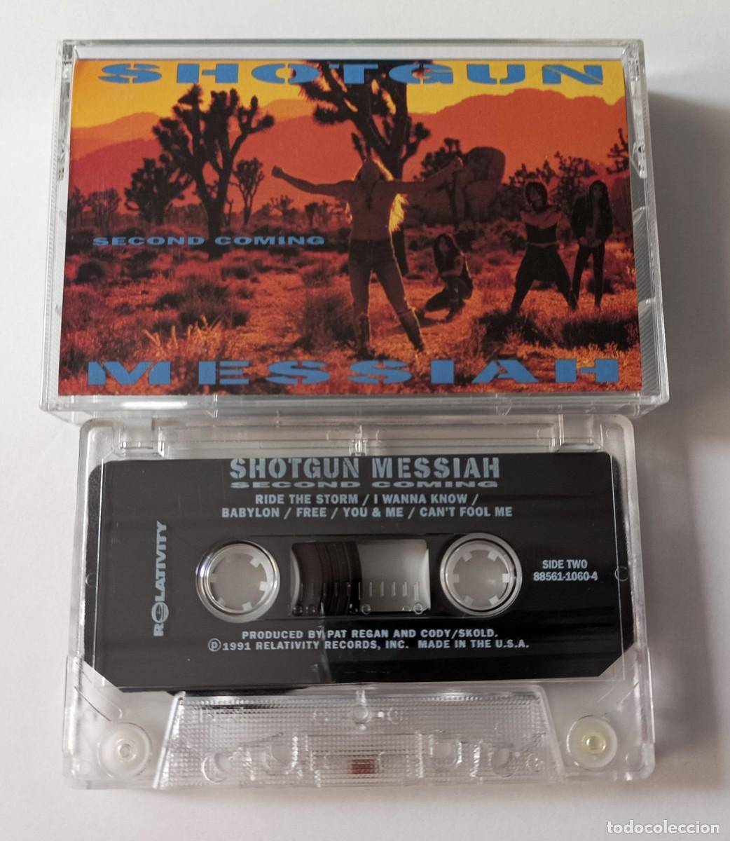 Casetes antiguos: CASSETTE SHOTGUN MESSIAH - SECOND COMING - Foto 1
