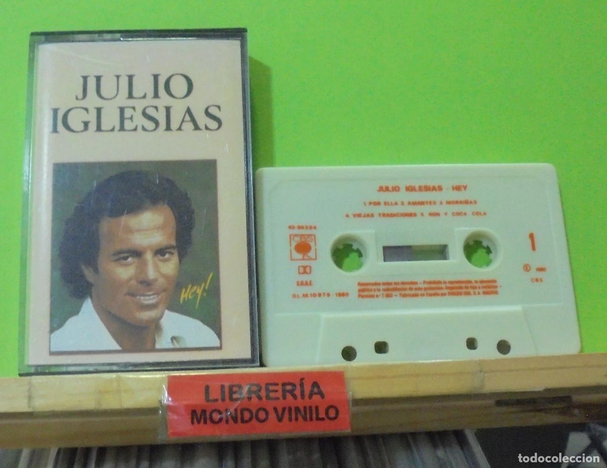 Casetes antiguos: Julio Iglesias. Hey! -- Casete - Foto 1