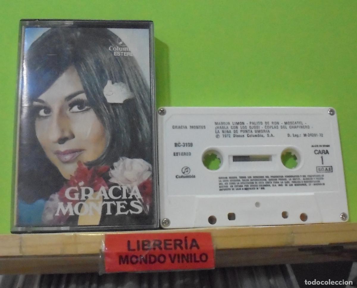 Casetes antiguos: Gracia Montes -- Casete - Foto 1