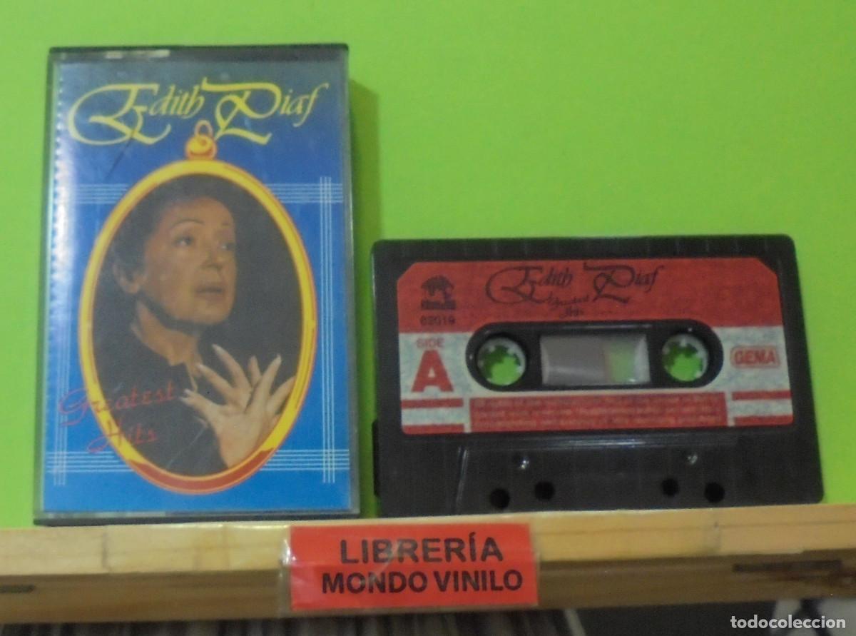 Casetes antiguos: Edith Piaf. Graatest Hits -- Casete - Foto 1