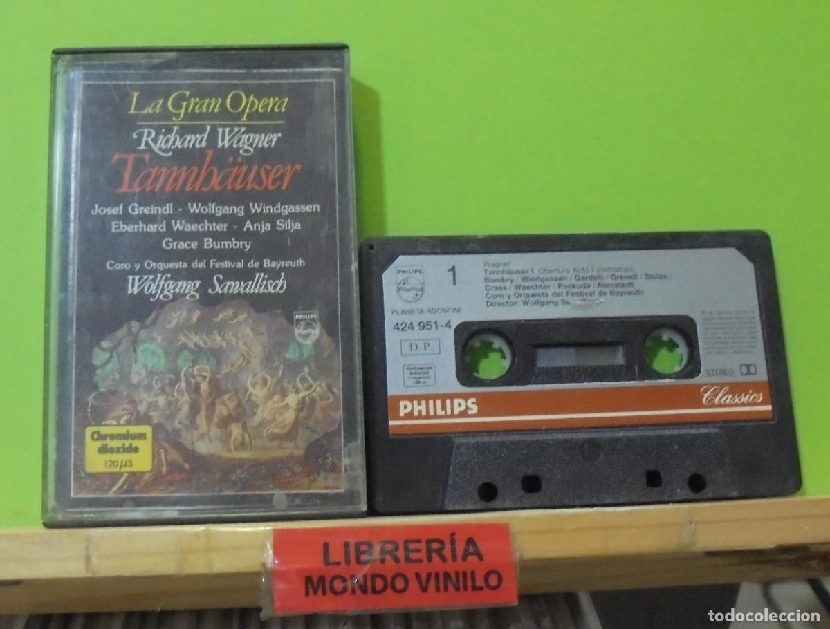 Casetes antiguos: Richard Wagner. Tannh&auml;user -- casete - Foto 1