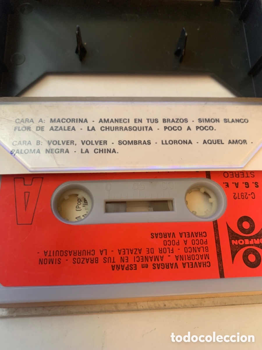 Casetes antiguos: Lote casete chavela vargas - Foto 3