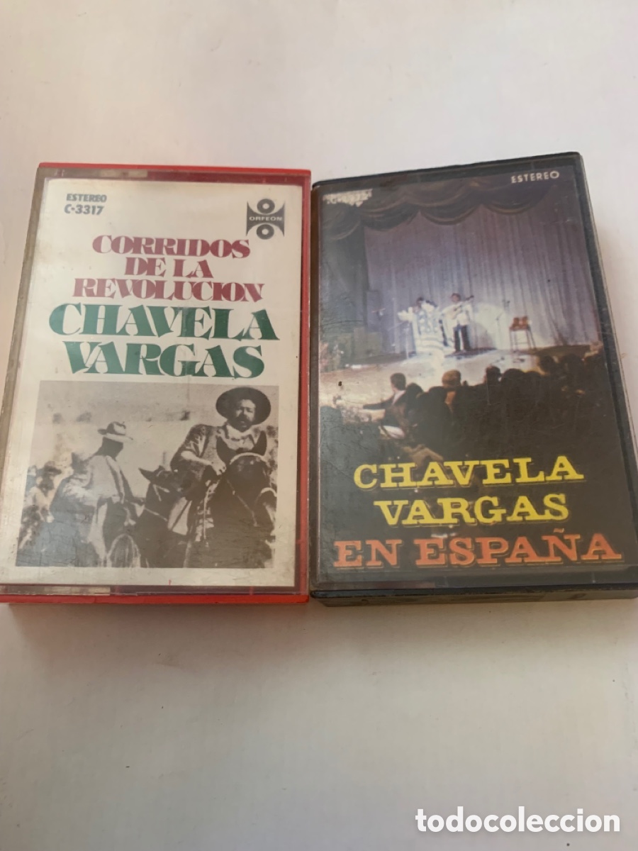Casetes antiguos: Lote casete chavela vargas - Foto 1