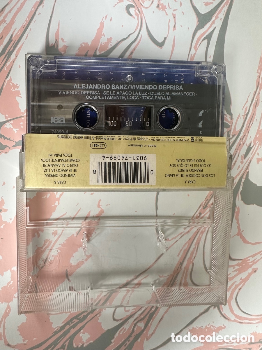 Casetes antiguos: Casette alejandro sanz - Foto 2