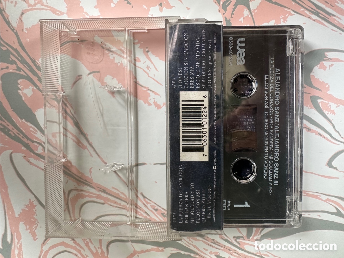 Casetes antiguos: Casette alejandro sanz 3 - Foto 2