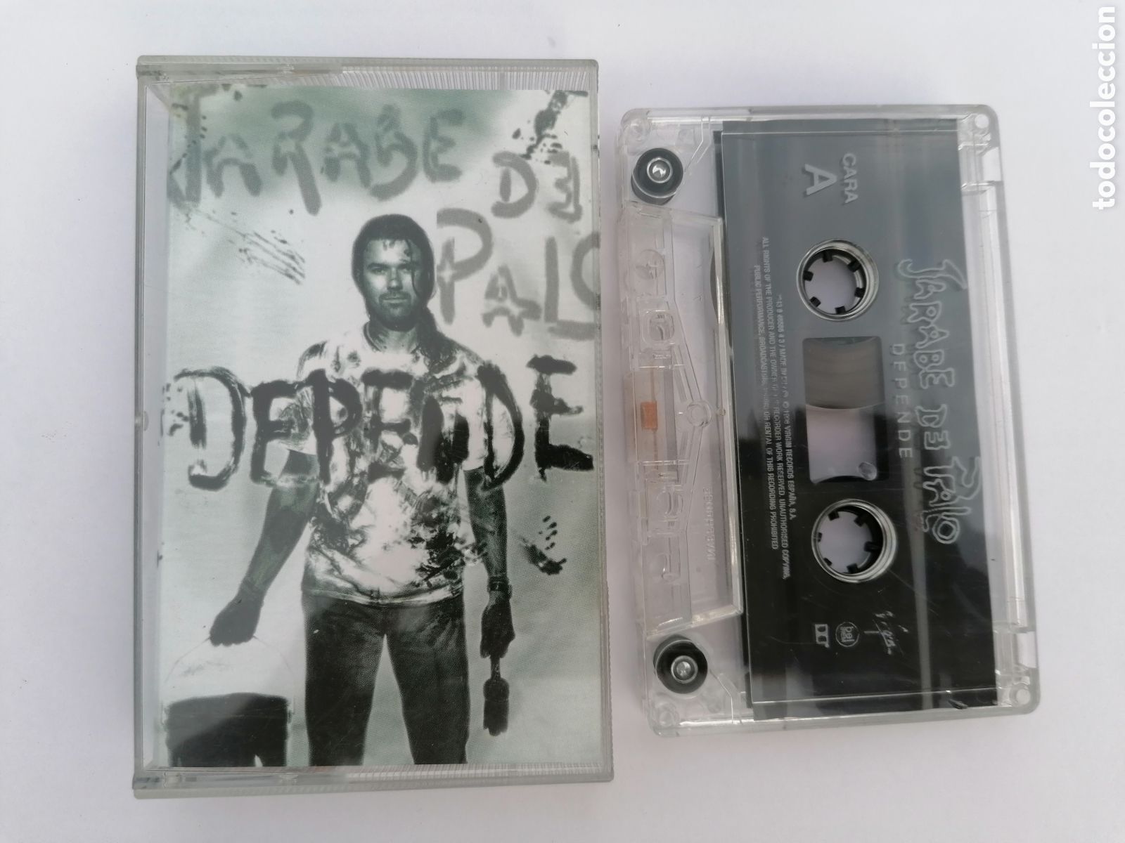 Casetes antiguos: Casete Jarabe de Palo. Depende. - Foto 1