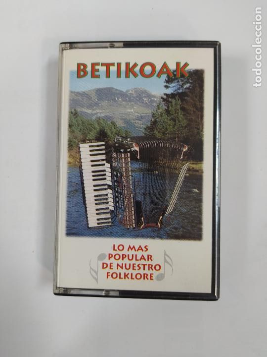 Alte Kassetten: BETIKOAK. LO M&Aacute;S POPULAR DE NUESTRO FOLKLORE. CASETE. TDKCST47C