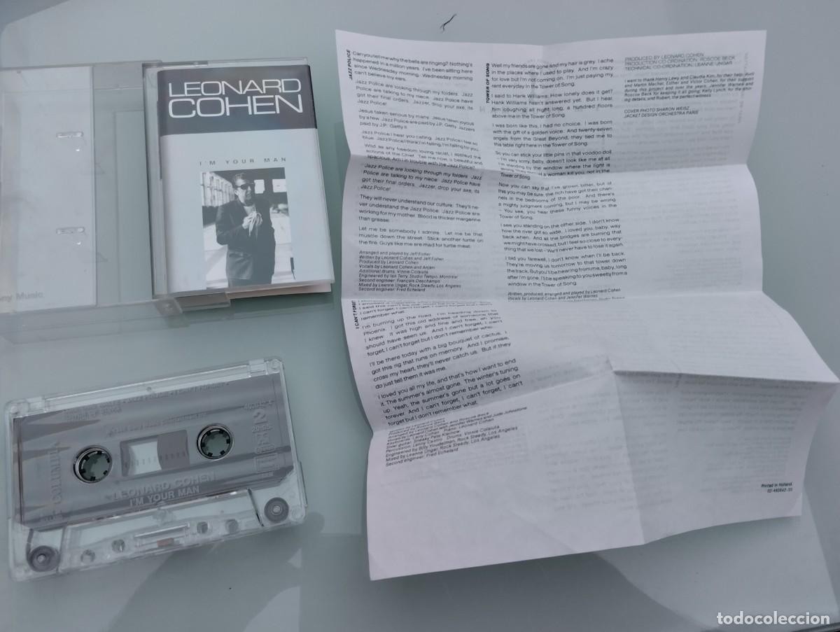 Casetes antiguos: Cinta Cassette Leonard Cohen - Foto 2