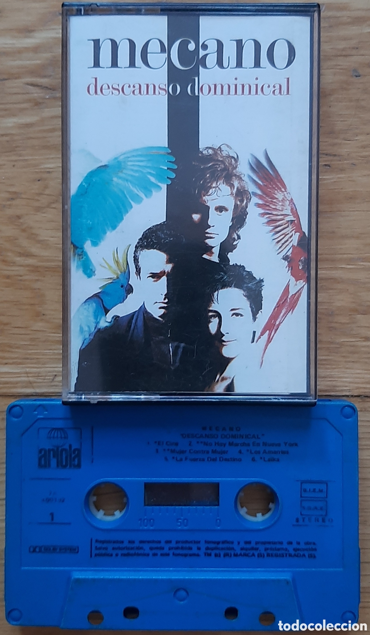 Casetes antiguos: MECANO &rdquo;DESCANSO DOMINICAL&rdquo; CASETE - Foto 1