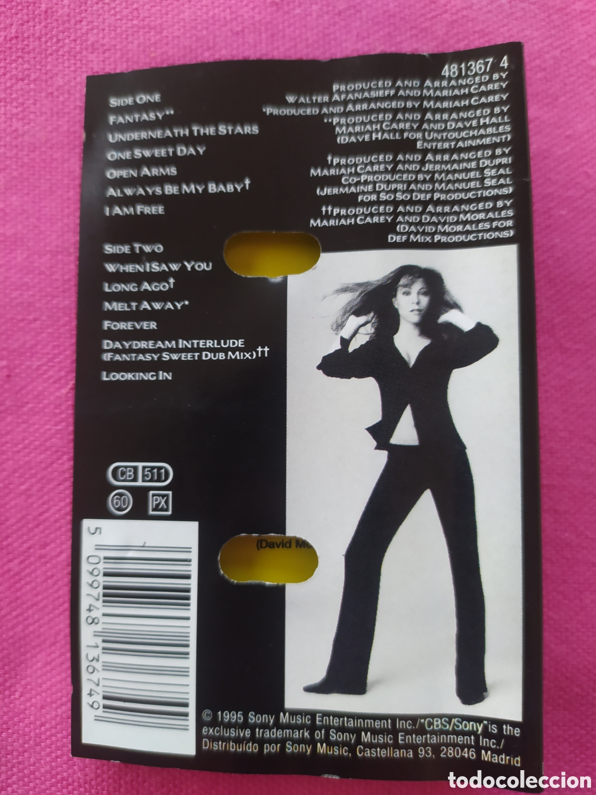 Casetes antiguos: Cass Mariah Carey - Foto 2
