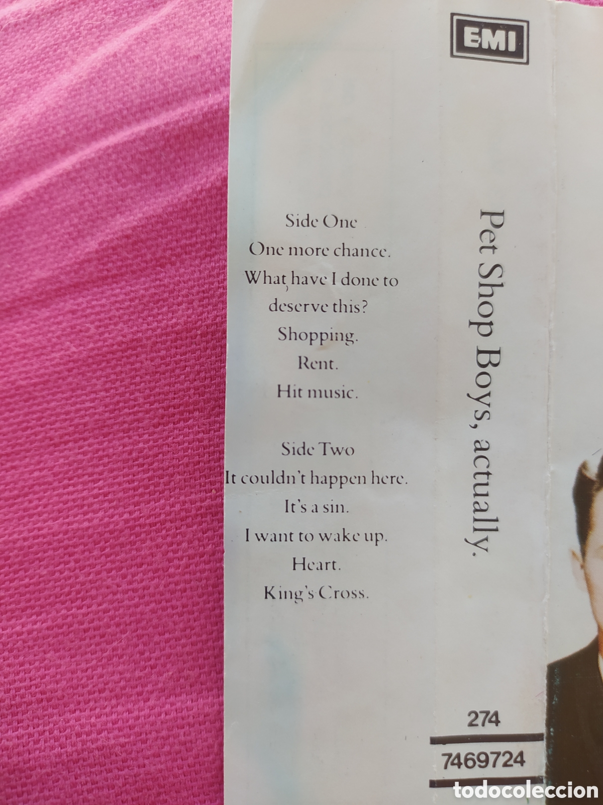 Casetes antiguos: Cass Pet Shop Boys - Foto 2