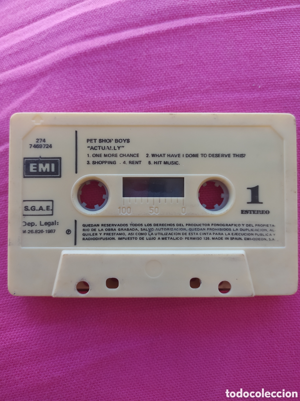 Casetes antiguos: Cass Pet Shop Boys - Foto 3
