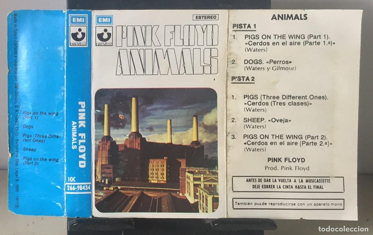 Casetes antiguos: Pink Floyd - Animals - Cassette - Foto 3