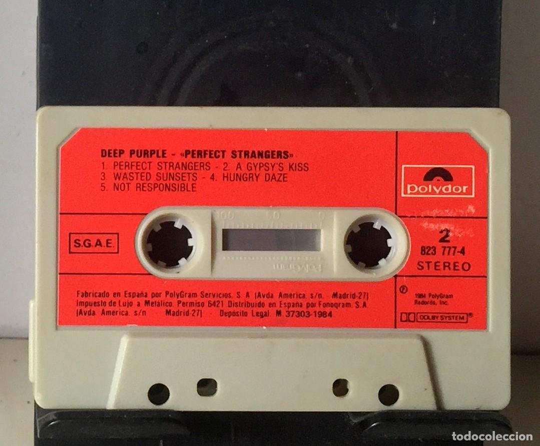 Casetes antiguos: Deep Purple - Perfect Strangers - Cassette - Foto 5