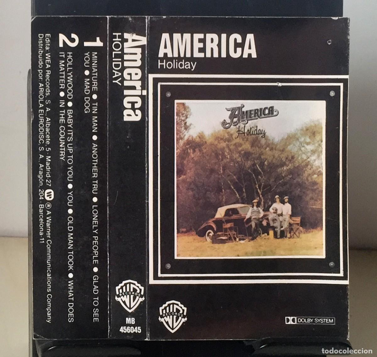 Casetes antiguos: America - Holiday - Cassette - Foto 4