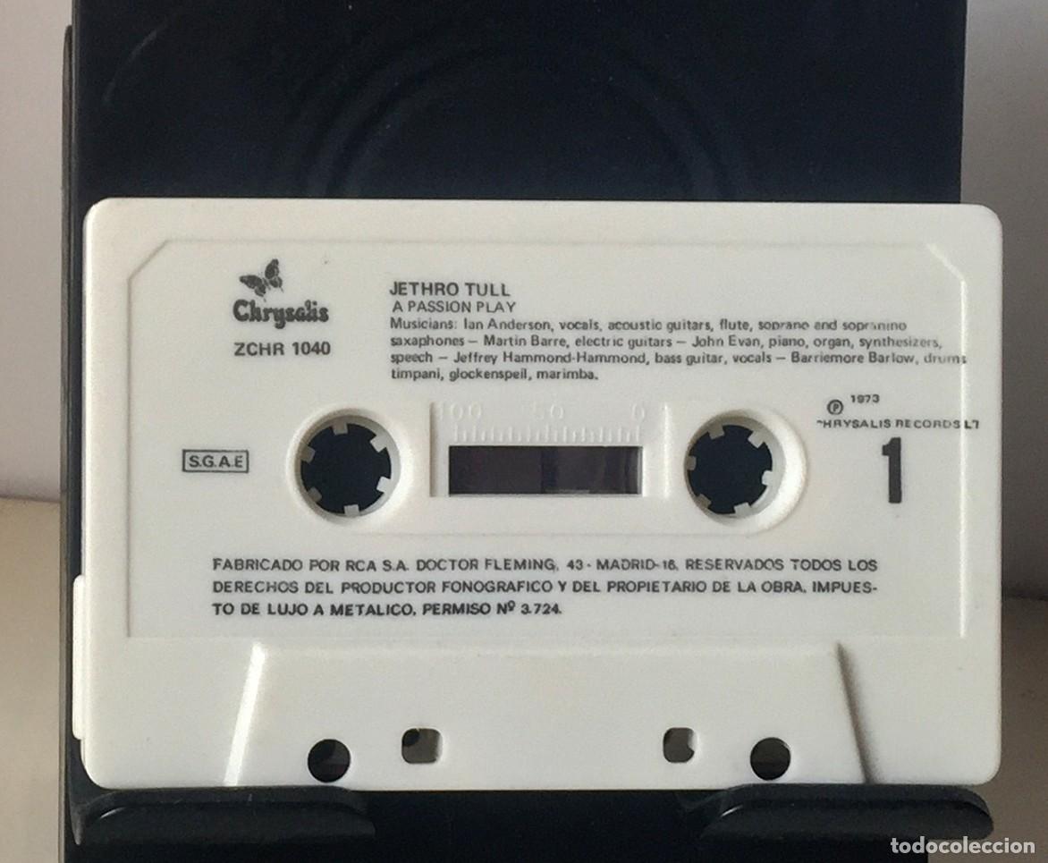 Casetes antiguos: Jethro Tull - A Passion Play - Cassette - Foto 4