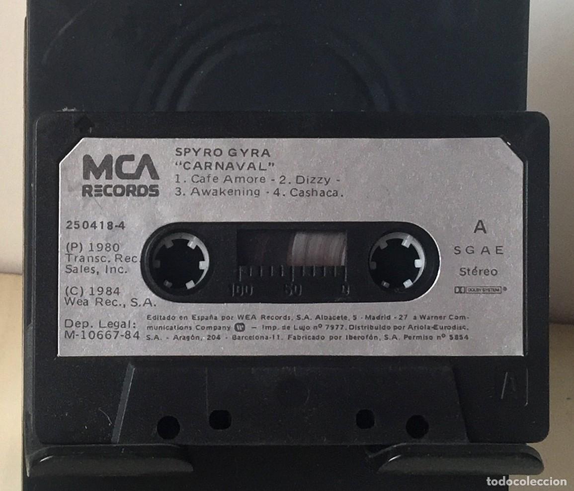Casetes antiguos: Spyro Gyra - Carnaval - Cassette - Foto 5