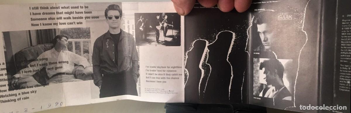 Casetes antiguos: Chris Isaak - Heart Shaped World - Cassette - Foto 4