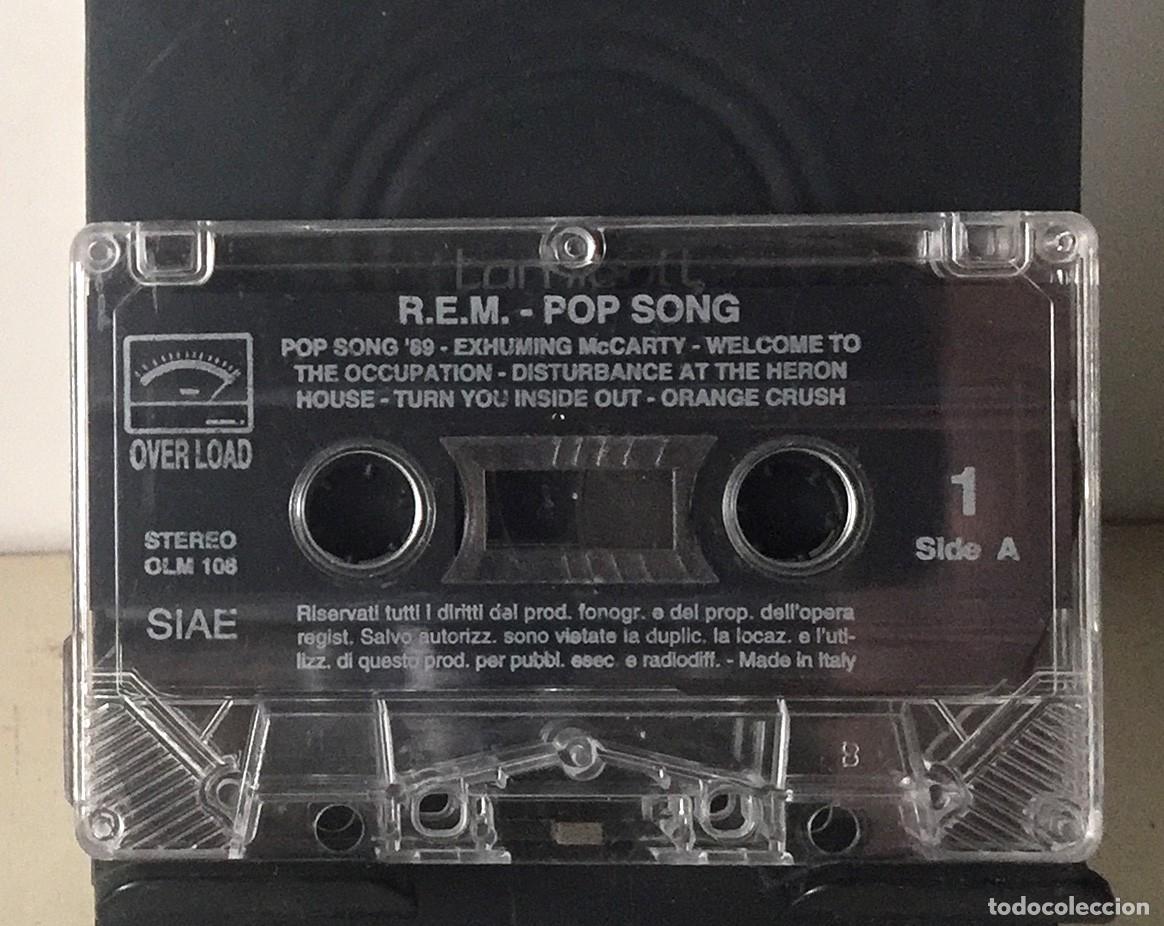Casetes antiguos: R. E. M. - Pop Song (Live) - Cassette - Foto 5