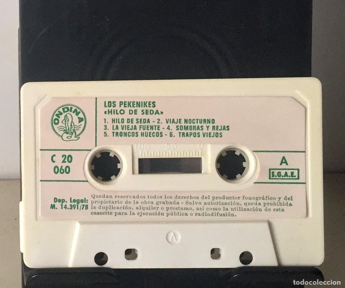 Casetes antiguos: Los Pekenikes - Hilo de Seda - Cassette - Foto 5