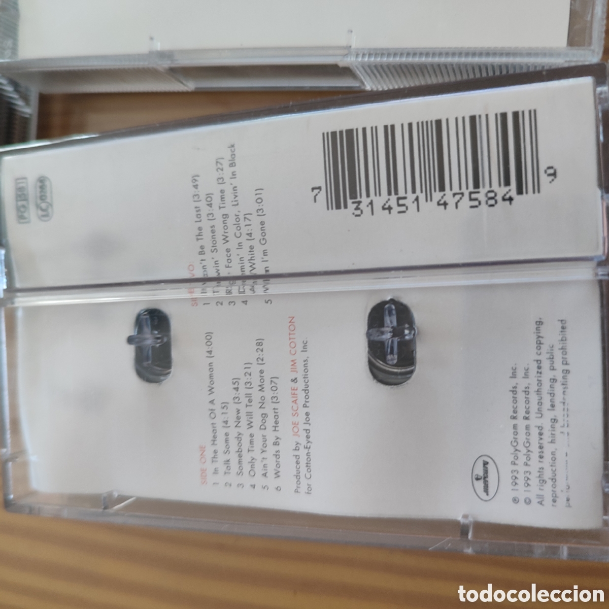 Casetes antiguos: Lote de 3 cintas de cassette de Billy Ray Cyrus - Foto 2