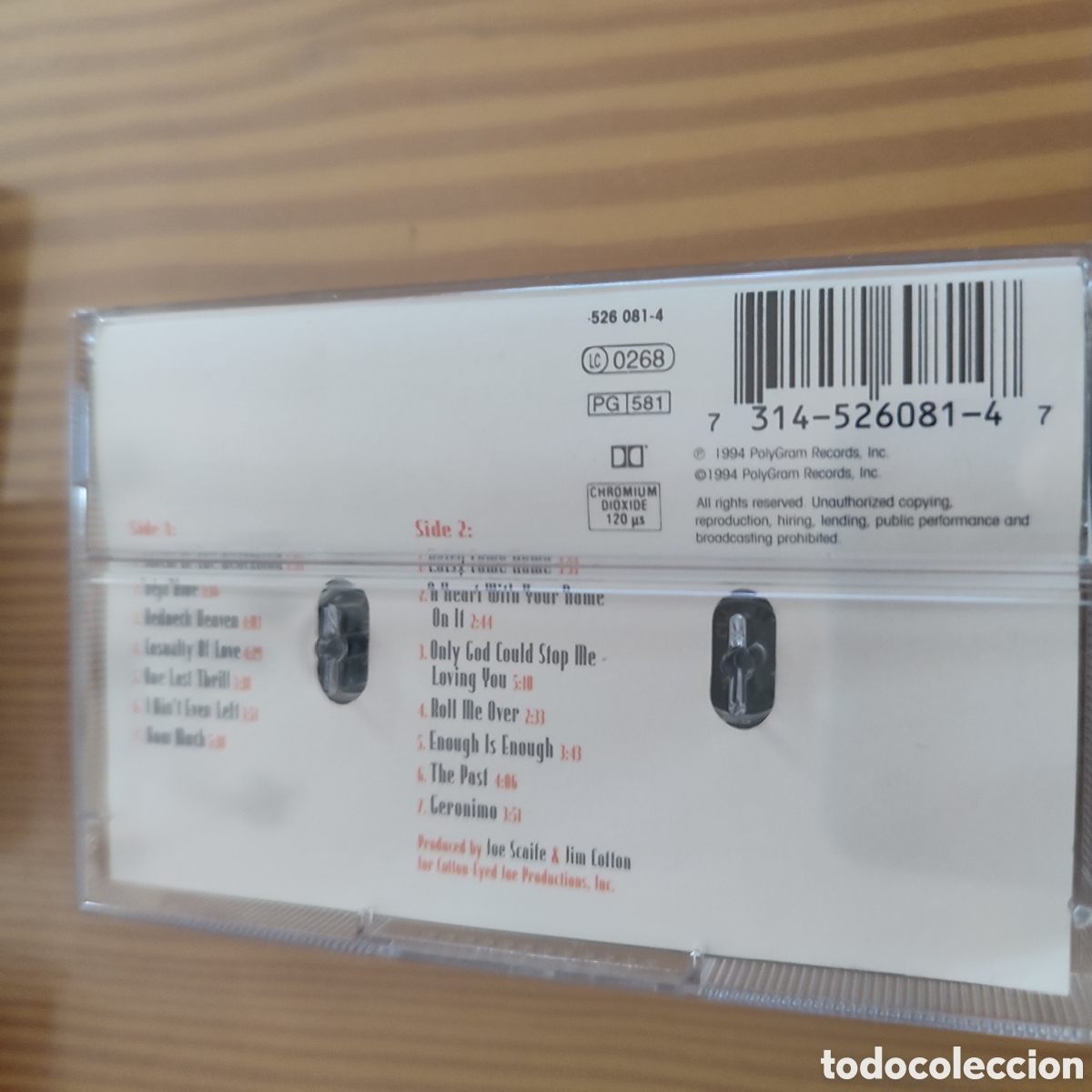 Casetes antiguos: Lote de 3 cintas de cassette de Billy Ray Cyrus - Foto 6