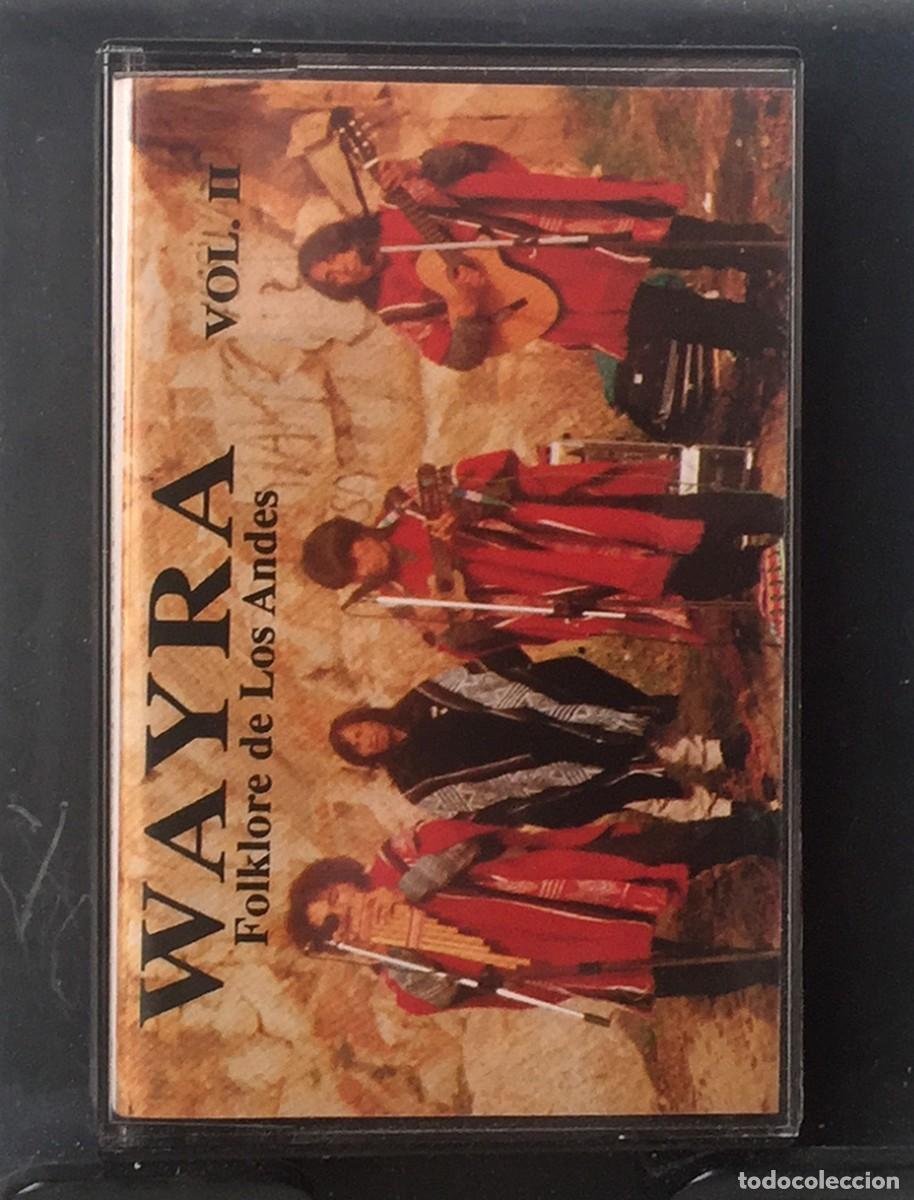 Casetes antiguos: Wayra Vol II - Folklore de Los Andes - Cassette - Foto 1