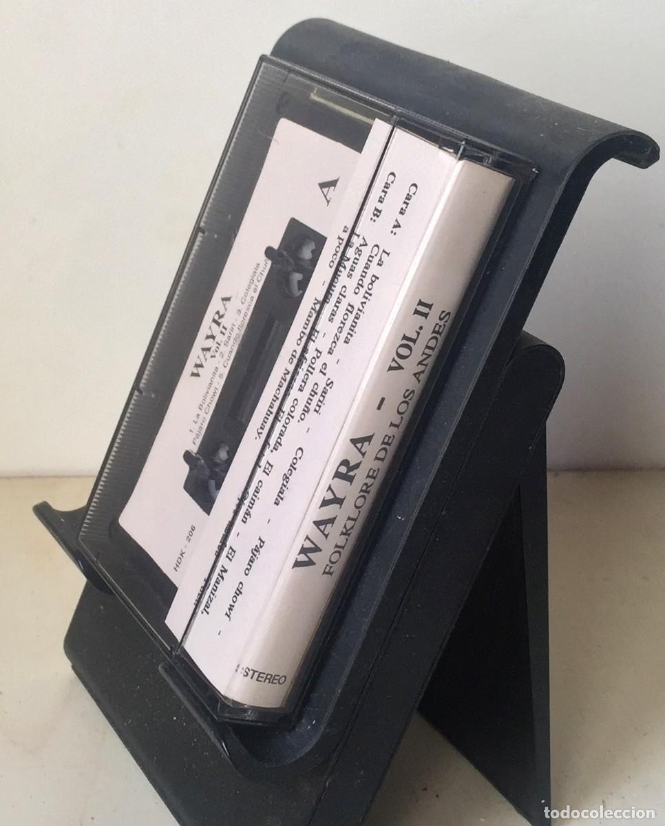 Casetes antiguos: Wayra Vol II - Folklore de Los Andes - Cassette - Foto 2