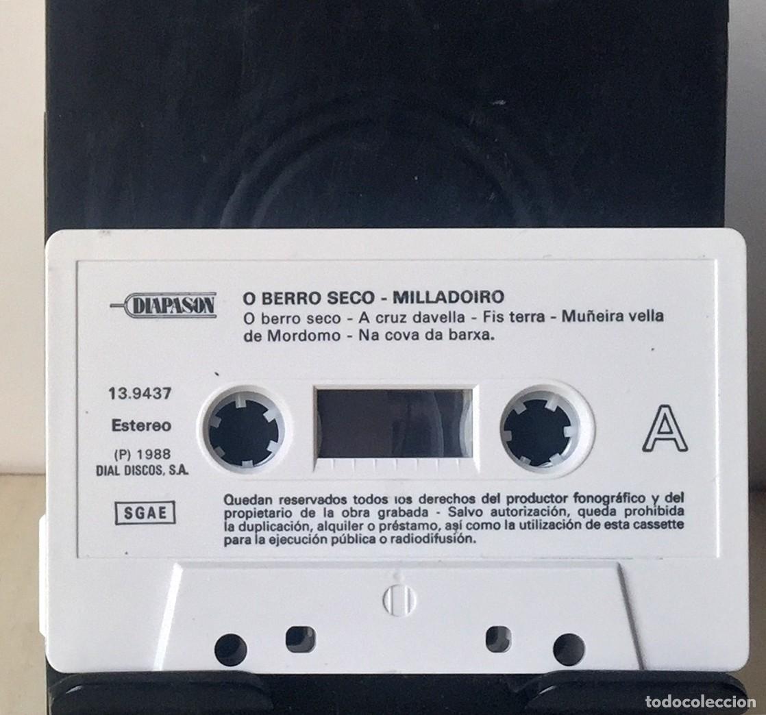 Casetes antiguos: Milladoiro - O Berro Seco - Cassette - Foto 4