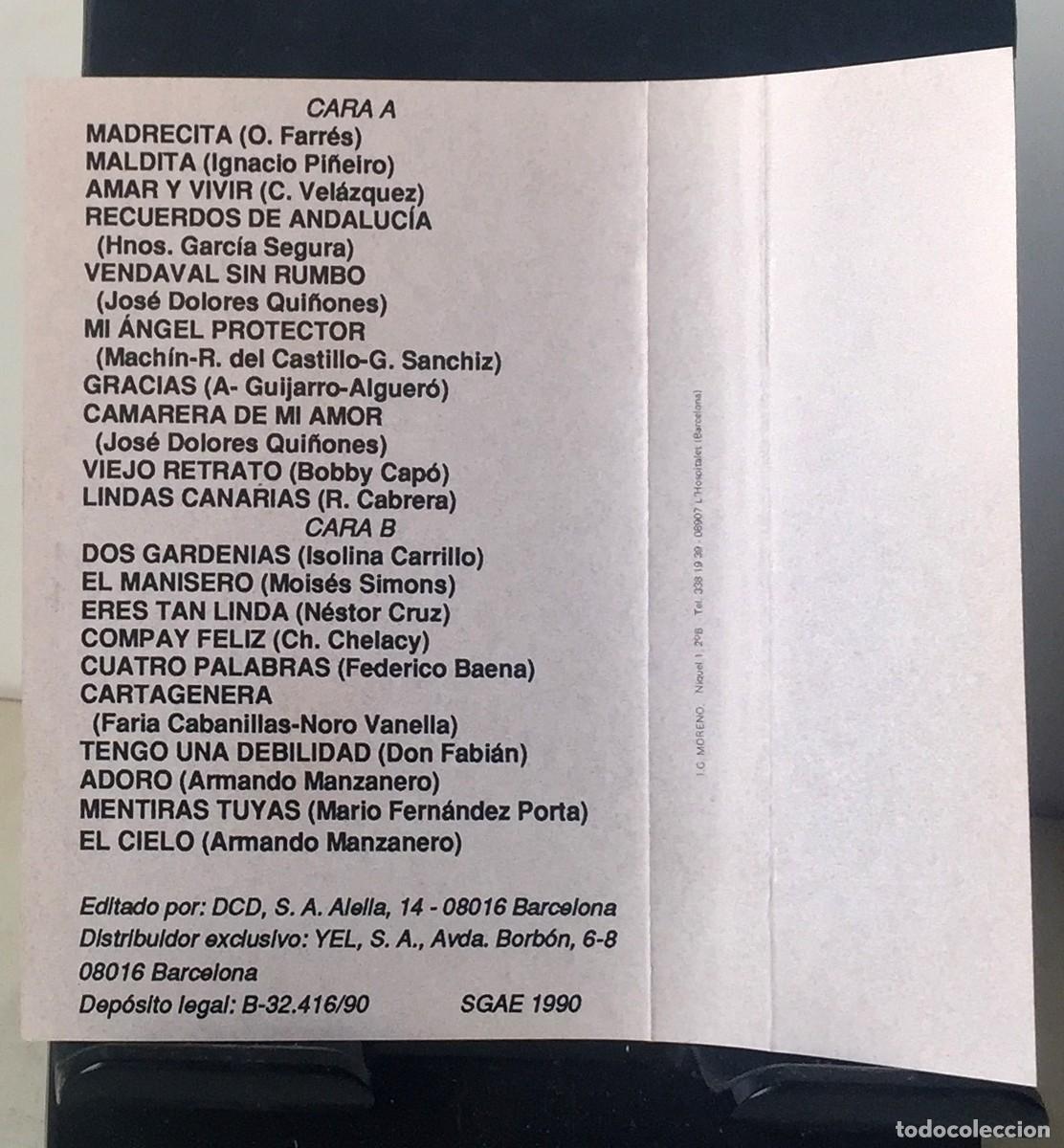 Casetes antiguos: Antonio Mach&iacute;n - 20 Grandes &Eacute;xitos - Cassette - Foto 3