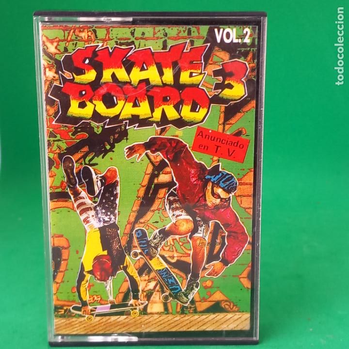 Casetes antiguos: Casete cassette cinta m&uacute;sica Skate board Skateboard 3 vol 2