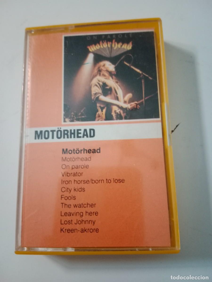 Casetes antiguos: CASETE MOTORHEAD ON PAROLE - Foto 1
