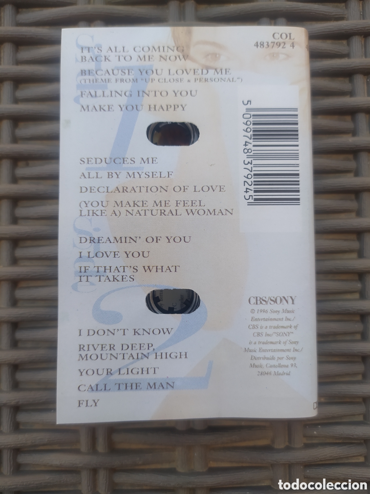 Casetes antiguos: Cass Celine Dion - Foto 2