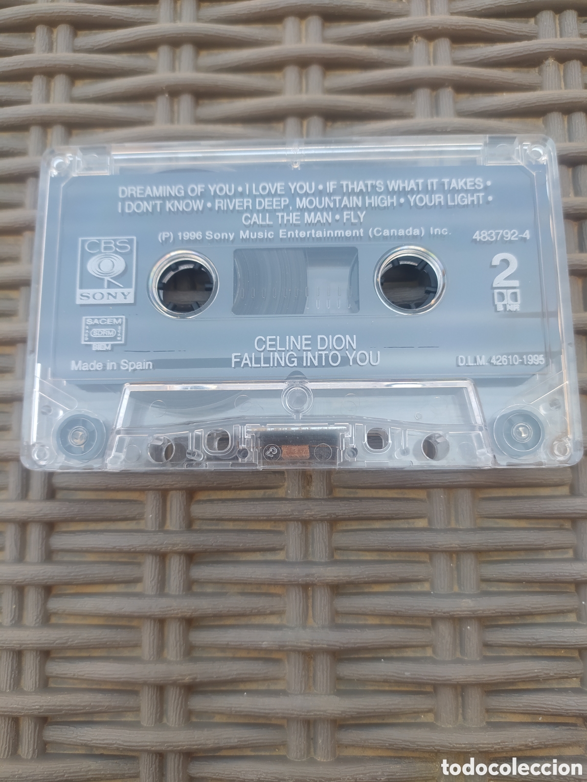 Casetes antiguos: Cass Celine Dion - Foto 3