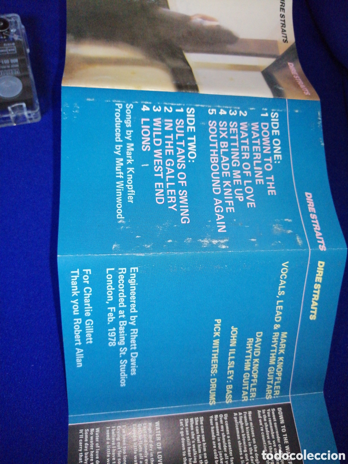 Casetes antiguos: DIRE STRAITS - DIRE STRAITS. - Foto 4