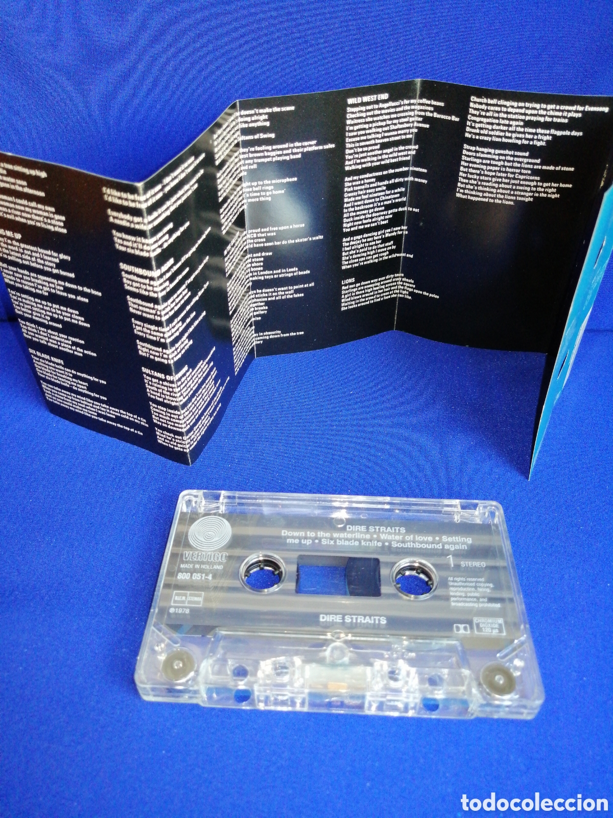 Casetes antiguos: DIRE STRAITS - DIRE STRAITS. - Foto 5