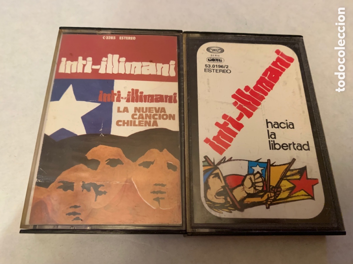 Casetes antiguos: Lote casete inti-illimani - Foto 2