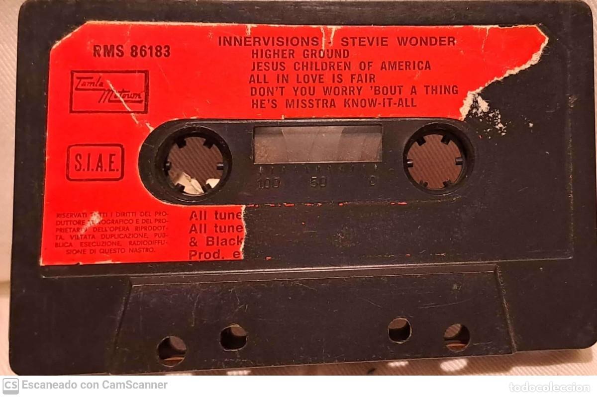 Casetes antiguos: Stevie Wonder &lrm;&ndash; Innervisions - Foto 4